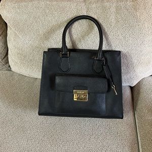 Michael Kors Bridgette Medium Saffiano Leather Bag Purse